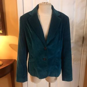 Green Talbots suede Blazer